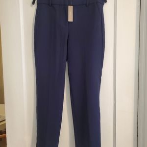J. Crew Navy Cameron Slim Crop Pant in Four-Season Stretch Size 6